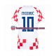 Miehet Kroatia Modric 10 World Cup 2022 Lyhythihainen Fanipaita ,Koti