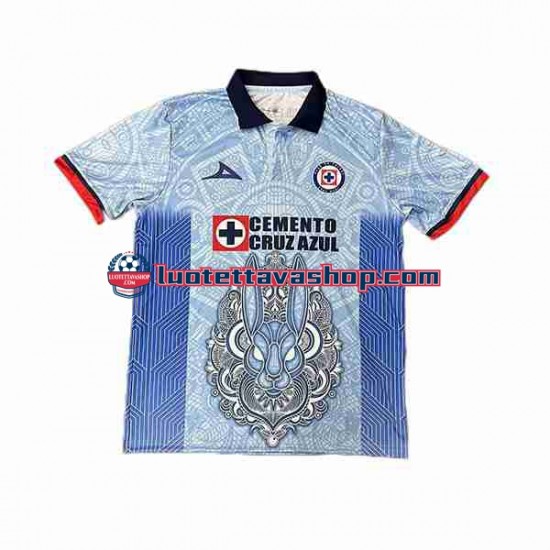 Miehet Cruz Azul Day of the Dead 2023-2024 Lyhythihainen Fanipaita ,Vieras
