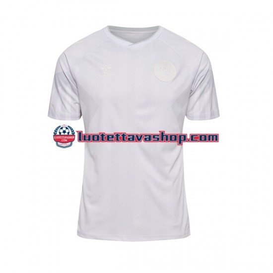 Miehet Tanska World Cup 2022 Lyhythihainen Fanipaita ,Vieras