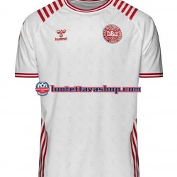 Miehet Tanska Special World Cup 2022 Lyhythihainen Fanipaita ,Vieras