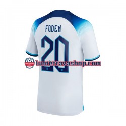 Miehet Englanti Foden 20 World Cup 2022 Lyhythihainen Fanipaita ,Koti