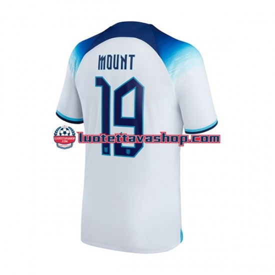 Miehet Englanti Mount 19 World Cup 2022 Lyhythihainen Fanipaita ,Koti