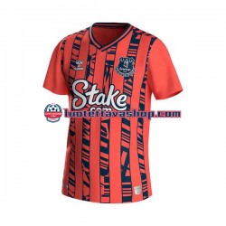 Miehet Everton 2023-2024 Lyhythihainen Fanipaita ,Vieras