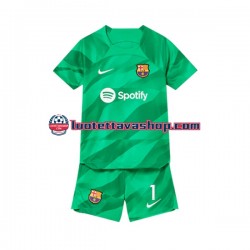 Lapset FC Barcelona Maalivahdin Ter Stegen 1 2023-2024 Lyhythihainen Fanipaita ,Koti