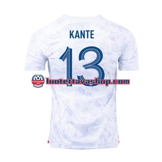Miehet Ranska Kante 13 World Cup 2022 Lyhythihainen Fanipaita ,Vieras