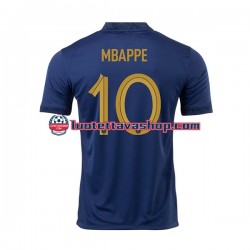 Miehet Ranska Mbappe 10 World Cup 2022 Lyhythihainen Fanipaita ,Koti