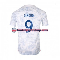 Miehet Ranska Olivier Giroud 9 World Cup 2022 Lyhythihainen Fanipaita ,Vieras