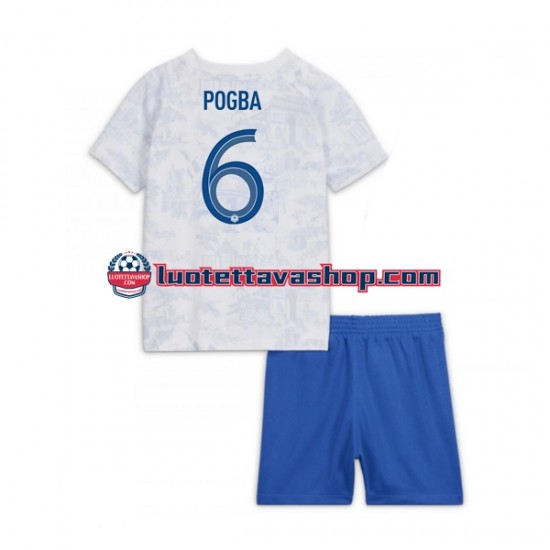 Lapset Ranska Pogba 6 World Cup 2022 Lyhythihainen Fanipaita ,Vieras