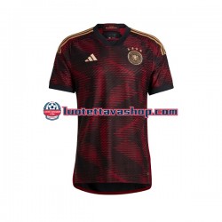 Miehet Saksa World Cup 2022 Lyhythihainen Fanipaita ,Vieras