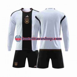 Lapset Saksa World Cup 2022 Pitkähihainen Fanipaita ,Koti