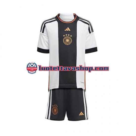 Lapset Saksa World Cup 2022 Lyhythihainen Fanipaita ,Koti