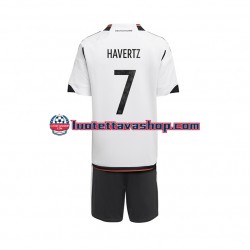 Lapset Saksa Havertz 7 World Cup 2022 Lyhythihainen Fanipaita ,Koti
