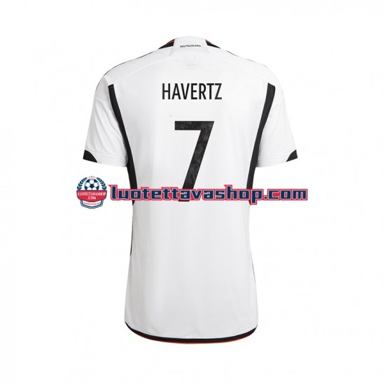 Miehet Saksa Havertz 7 World Cup 2022 Lyhythihainen Fanipaita ,Koti
