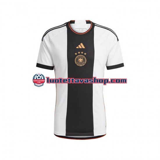 Miehet Saksa World Cup 2022 Lyhythihainen Fanipaita ,Koti