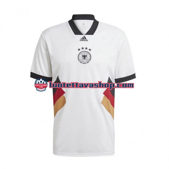 Miehet Saksa Icon Retro 2022-2023 Lyhythihainen Fanipaita ,Koti