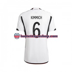Miehet Saksa Joshua Kimmich 6 World Cup 2022 Lyhythihainen Fanipaita ,Koti