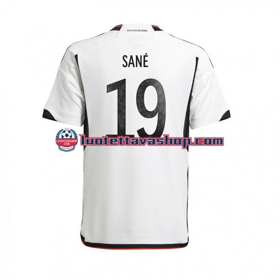 Miehet Saksa Sane 19 World Cup 2022 Lyhythihainen Fanipaita ,Koti