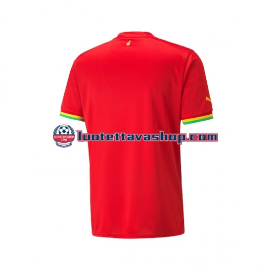 Miehet Ghana World Cup 2022 Lyhythihainen Fanipaita ,Vieras