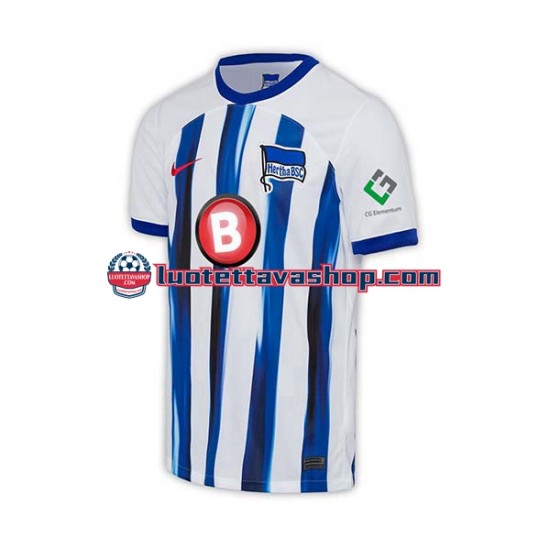 Miehet Hertha BSC 2023-2024 Lyhythihainen Fanipaita ,Koti