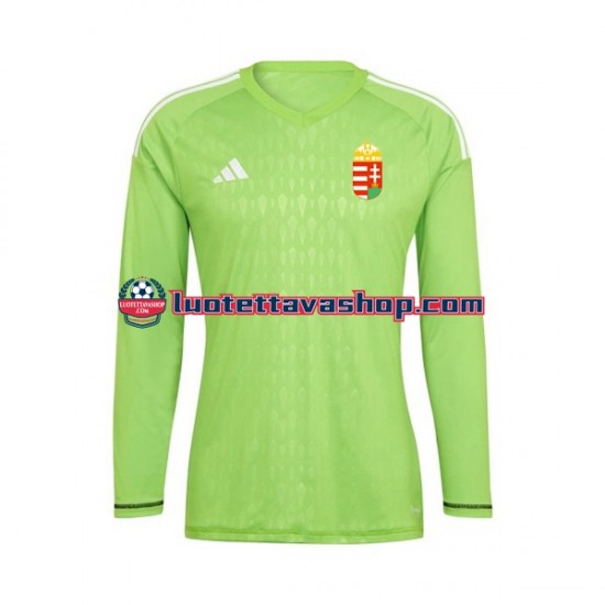 Miehet Unkari Maalivahdin 2022 Pitkähihainen Fanipaita ,Koti