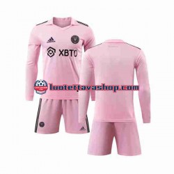 Lapset Inter Miami 2023-2024 Pitkähihainen Fanipaita ,Koti