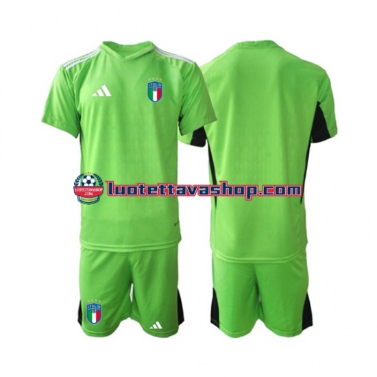 Lapset Italia Maalivahdin 2023 Lyhythihainen Fanipaita ,Koti