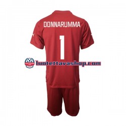 Lapset Italia Maalivahdin Donnarumma 1 2022-2023 Lyhythihainen Fanipaita ,Vieras