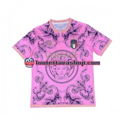 Miehet Italia Versace 2023-2024 Vaaleanpunainen Lyhythihainen Fanipaita