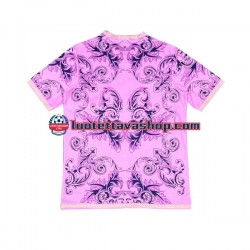 Miehet Italia Versace 2023-2024 Vaaleanpunainen Lyhythihainen Fanipaita