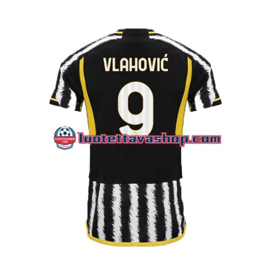 Miehet Yhdysvallat Juventus Dn Vlahovic 9 2023-2024 Lyhythihainen Fanipaita ,Koti