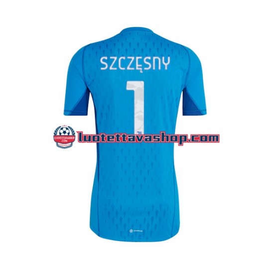 Miehet Juventus Maalivahdin Wojciech Szczesny 1 2023-2024 Lyhythihainen Fanipaita ,Koti