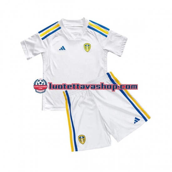 Lapset Leeds United 2023-2024 Lyhythihainen Fanipaita ,Koti
