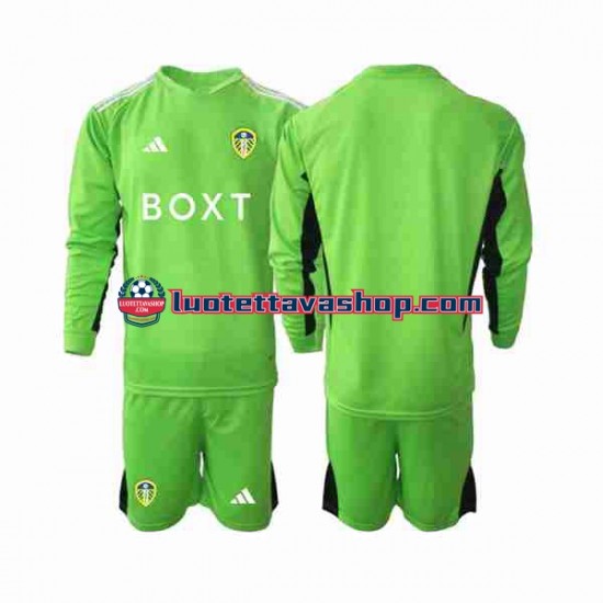 Lapset Leeds United Maalivahdin 2023-2024 Pitkähihainen Fanipaita ,Koti