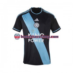 Miehet Leicester City 2023-2024 Lyhythihainen Fanipaita ,Vieras