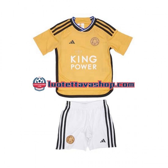 Lapset Leicester City 2023-2024 Lyhythihainen Fanipaita ,Kolmas