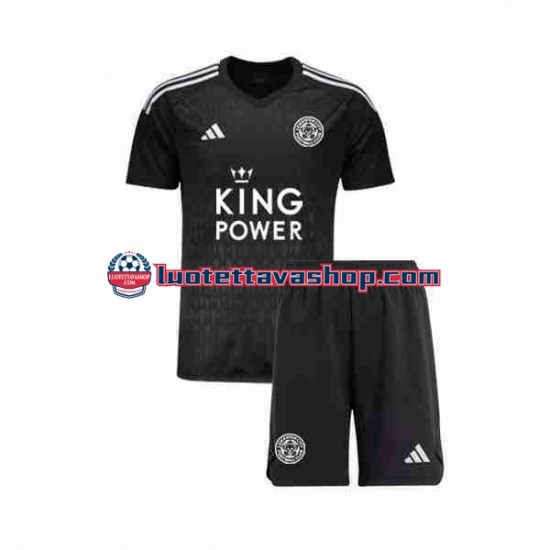 Lapset Leicester City Maalivahdin 2023-2024 Lyhythihainen Fanipaita ,Kolmas