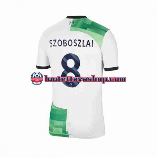 Miehet Liverpool Dominik Szoboszlai 8 2023-2024 Lyhythihainen Fanipaita ,Vieras