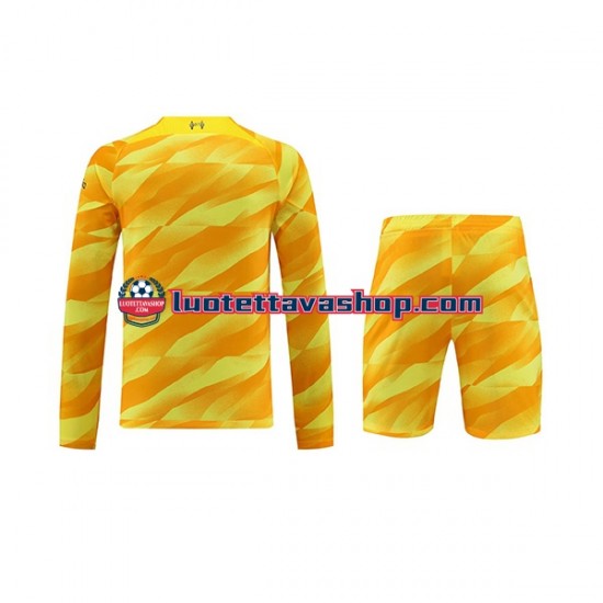 Lapset Liverpool Maalivahdin 2023-2024 Pitkähihainen Fanipaita ,Kolmas