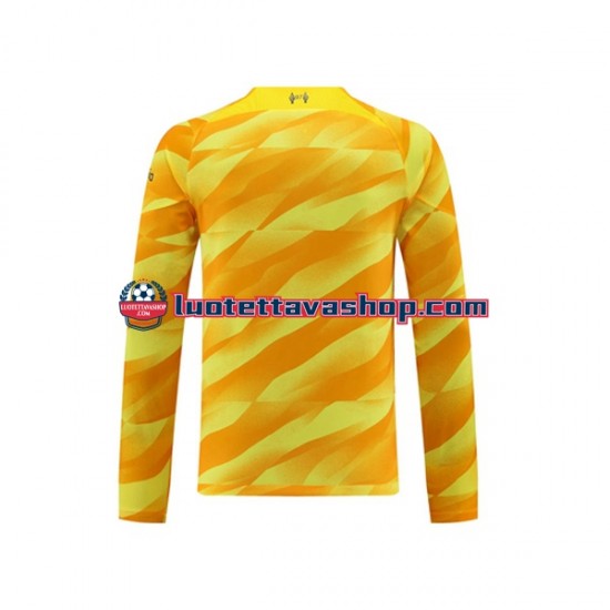 Miehet Liverpool Maalivahdin 2023-2024 Pitkähihainen Fanipaita ,Kolmas