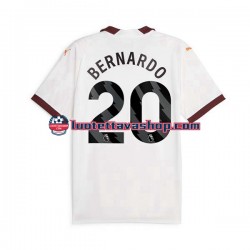 Miehet Manchester City Bernardo Silva 20 2023-2024 Lyhythihainen Fanipaita ,Vieras
