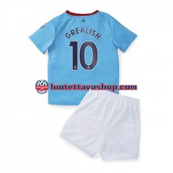 Lapset Manchester City Grealish 10 2022-2023 Lyhythihainen Fanipaita ,Koti