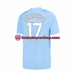 Miehet Manchester City Kevin De Bruyne 17 2023-2024 Lyhythihainen Fanipaita ,Koti