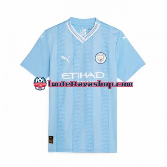 Naiset Manchester City 2023-2024 Lyhythihainen Fanipaita ,Koti