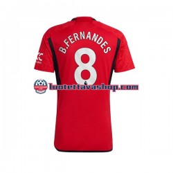 Miehet Manchester United B.Fernandes 8 2023-2024 Lyhythihainen Fanipaita ,Koti