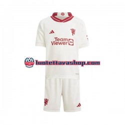 Lapset Manchester United 2023-2024 Lyhythihainen Fanipaita ,Kolmas