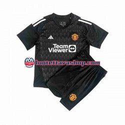 Lapset Manchester United Maalivahdin 2023-2024 Lyhythihainen Fanipaita ,Kolmas