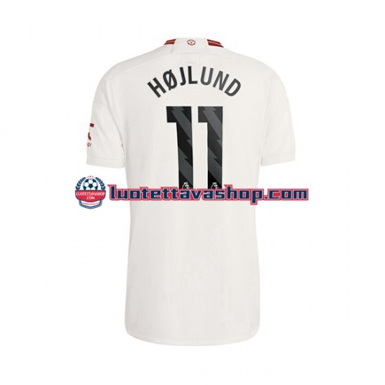 Miehet Manchester United Rasmus Hojlund 11 2023-2024 Lyhythihainen Fanipaita ,Kolmas