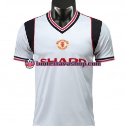 Miehet Manchester United Retro 1985 Lyhythihainen Fanipaita ,Vieras