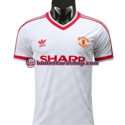 Miehet Manchester United Retro 1986 Lyhythihainen Fanipaita ,Vieras