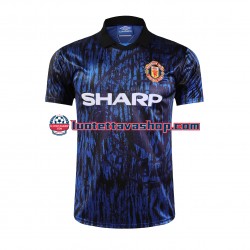 Miehet Manchester United Retro 1993 Lyhythihainen Fanipaita ,Vieras